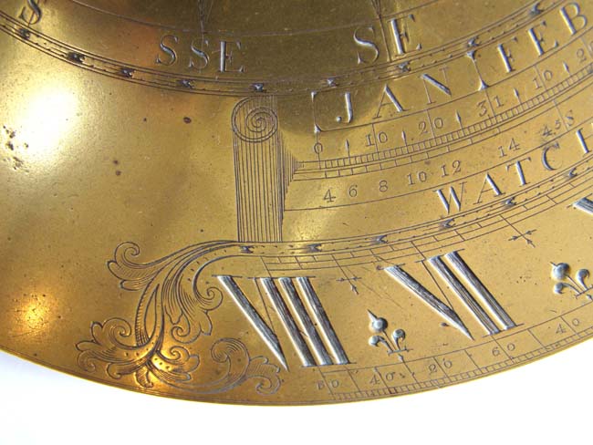 An Important engraved brass Sundial by George Adams, Maker to His Royal Highness, circa 1760. — image 4